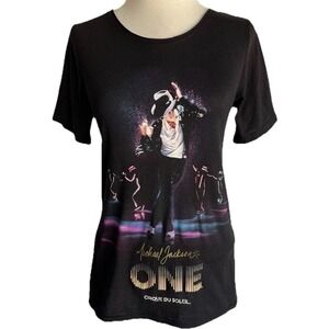 Michael Jackson ONE Cirque Du Soleil T-Shirt Size Small Women's
